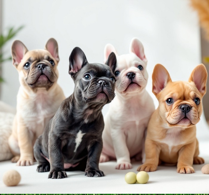 French bulldog fluffy